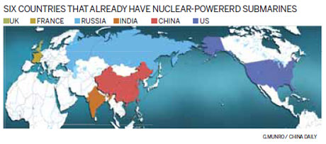 India's nuclear submarine set for sea trials