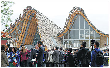 China serves up 'hope' at Milan Expo