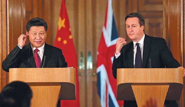 China, UK sign landmark deals