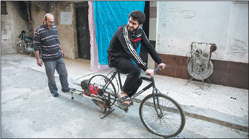 In Aleppo, necessity is mother of invention