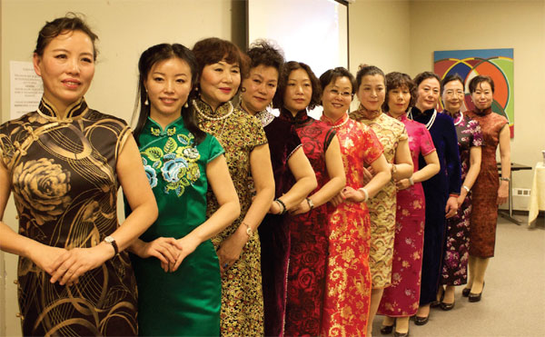 Scroll revives cheongsam beauty in New York