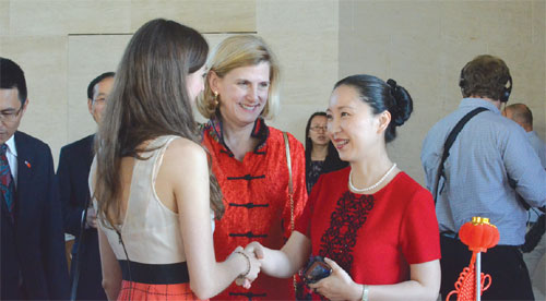 Chinese embassy hosts Richmond ballet troupe