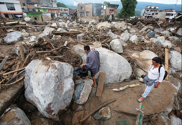 China offers Colombia disaster relief