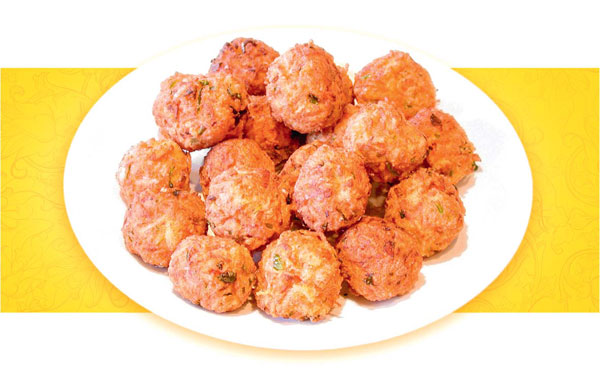 Beijing-style veggie meatballs