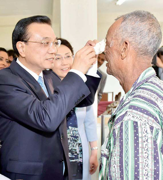 Premier Li on maiden Africa visit