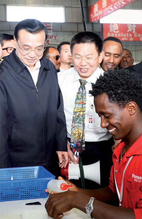 Premier Li on maiden Africa visit