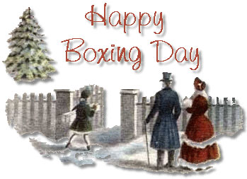 “Boxing Day”。就中文譯名而言，您可以叫它“節(jié)禮日”、“禮盒節(jié)”，或者“拆禮物日”。按英聯(lián)邦傳統(tǒng)風(fēng)俗，在這一天，服務(wù)行業(yè)人員都會得到小費或者老板的獎勵。