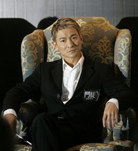 Andy Lau silent on drug use