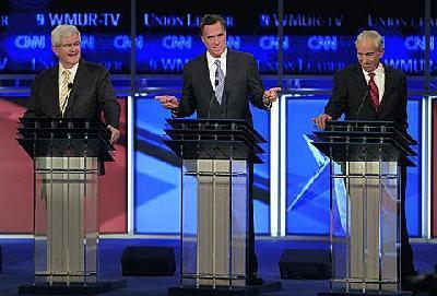 Republican presidential hopefuls focus on Obama, economy