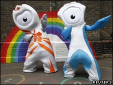 2012 Olympic Mascots 倫敦奧運(yùn)會(huì)吉祥物