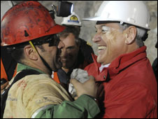 Chilean Miners Rescued 智利礦工獲救