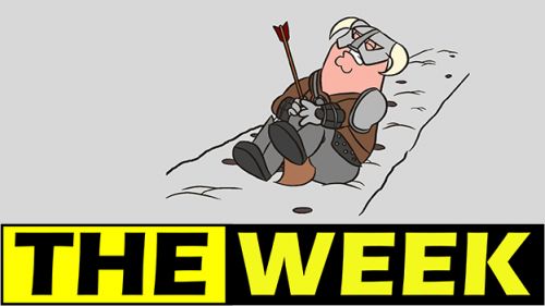 THE WEEK Jan 23: An arrow to the knee