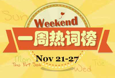 一周熱詞回顧（11.21-11.27）