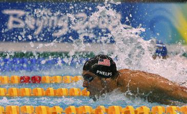 Michael Phelps:Miracle finish