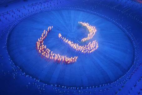 Grand opening ceremony of Paralympic Games