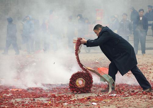 Celebrating the Chinese new year