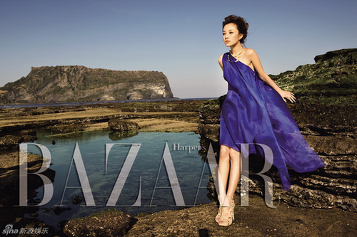 Li Xiaolu graces Harper's BAZAAR