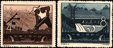 World cultural heritages on stamps