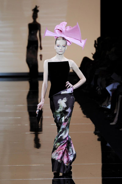 Giorgio Armani's Haute Couture fashion show