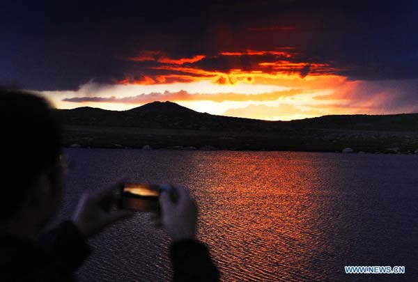 Magnificent scenery in Tibet's Nagqu