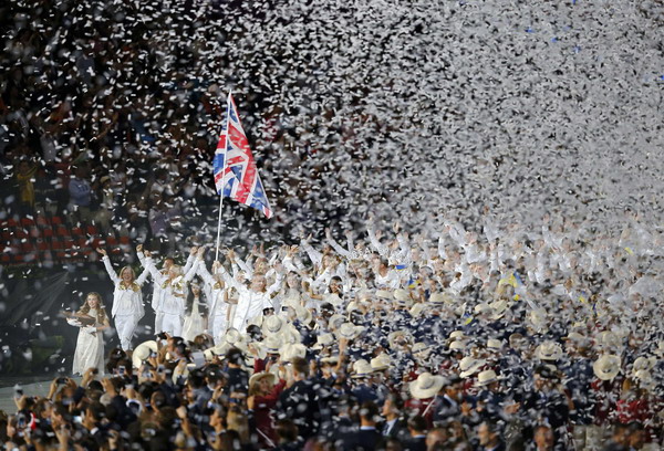 Highlights of London Olympic opening ceremony