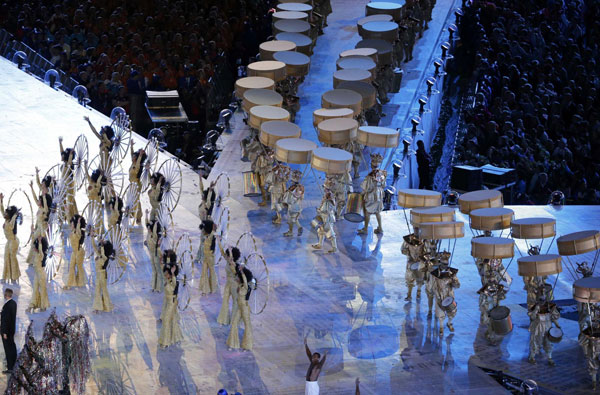 Highlights of London Olympic closing ceremony