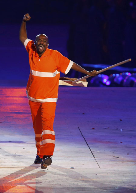 Highlights of London Olympic closing ceremony