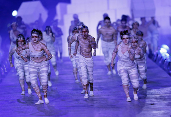 Highlights of London Olympic closing ceremony