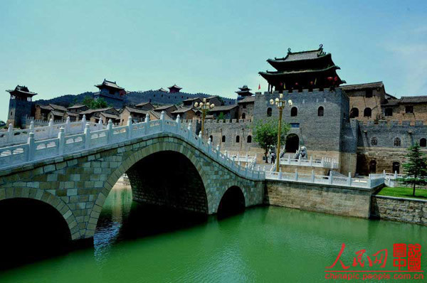 Entering 'First Ancient Castle Cluster' in North China