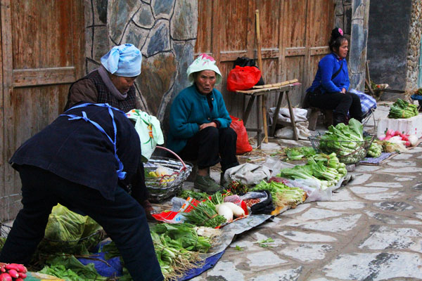 The Winter Appeal of Xijiang Miao Village in Guizhou