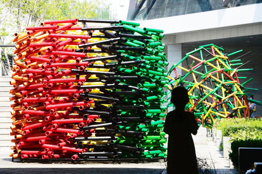 Hangzhou Triennial of Fiber Art opens