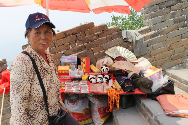 Vendors face change at Great Wall