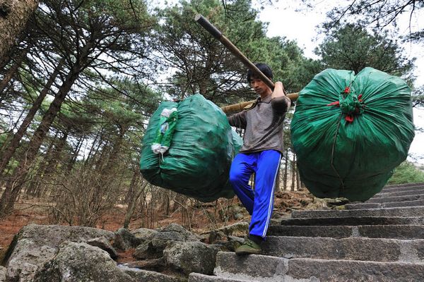 Low-Carbon holidays on Huangshan