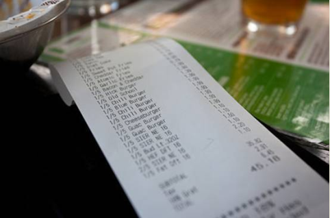 Google applies for patent on splitting restaurant checks