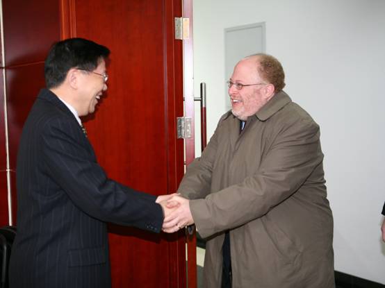 President Li Wei Met with PIIE President