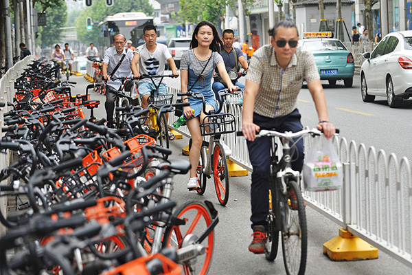 Xiamen among top 10 cities with most shared bike riders