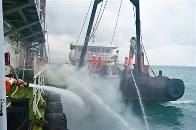 Pingtan conducts marine emergency drill