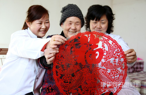 Elderly residents in Gansu celebrate 'Little New Year'