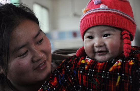 Migrant kids going home for Spring Festival