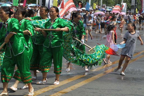 Water Festival in SW China