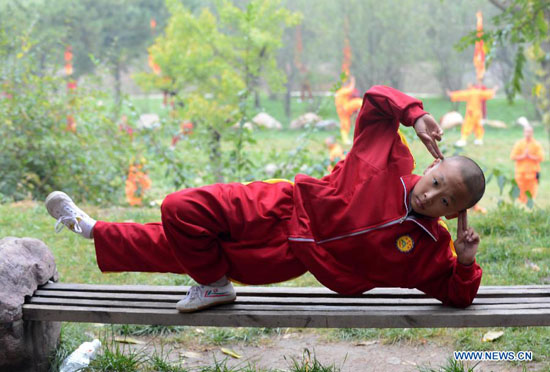 10th Zhengzhou Int'l Shaolin Wushu Festival kicks off in Dengfeng