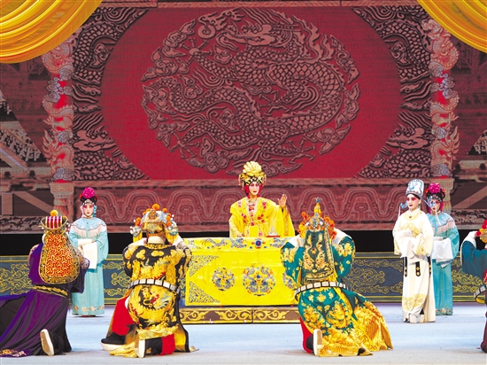 Jin opera performance in Baotou