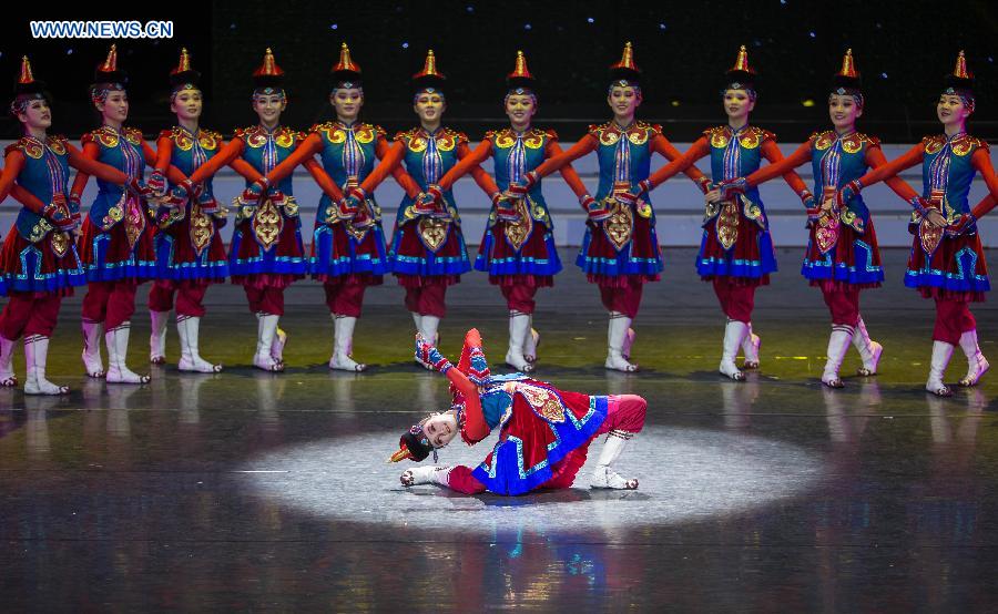 Fourth Chinese Mongolian Dance Competition held in Hohhot