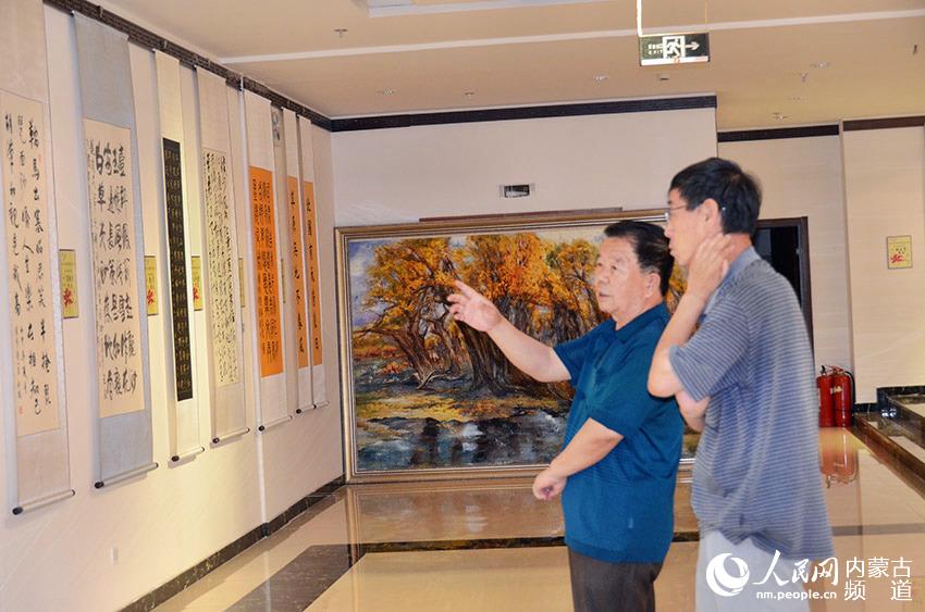 Calligraphy exhibition held for Zhaojun Culture Festival