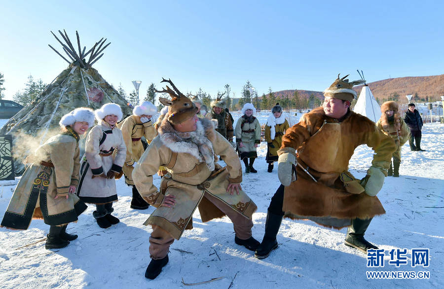 Oroqen people celebrate shamanic ritual gala in Hulunbuir