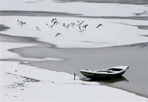 Snowscape in Zhouzhuang