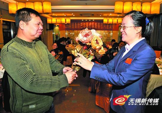 Doctor team returns home for Spring Festival