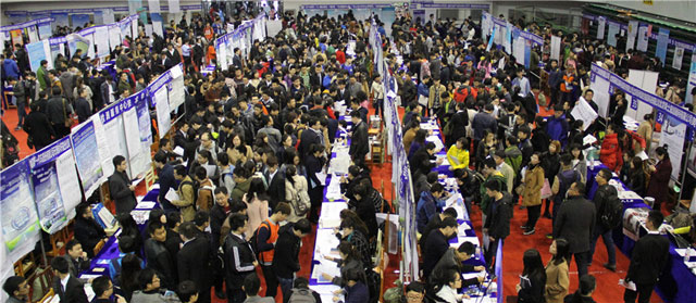 Matching graduates with employers in NE China