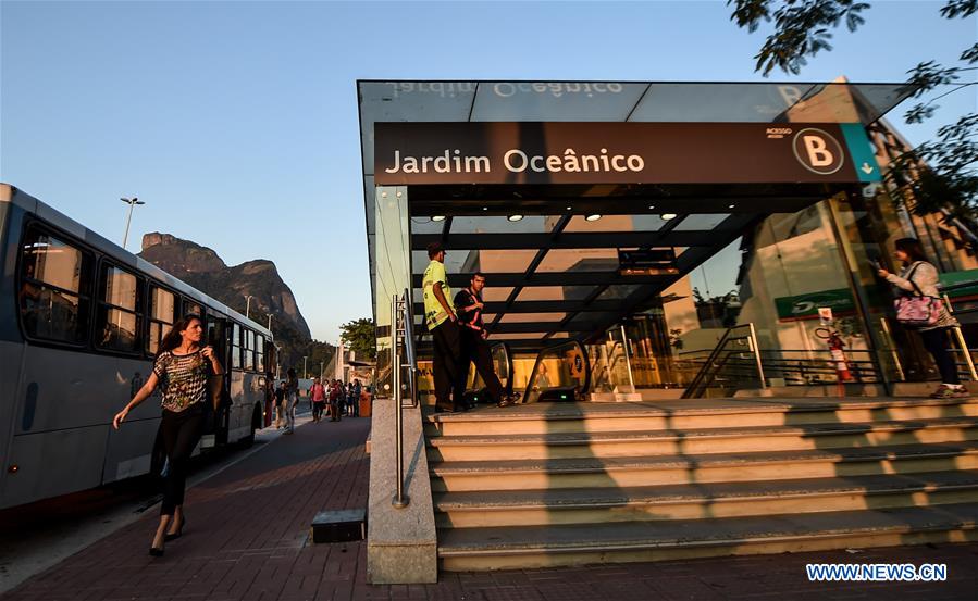 Rio's key Olympic transport metro line uses Changchun-made trains