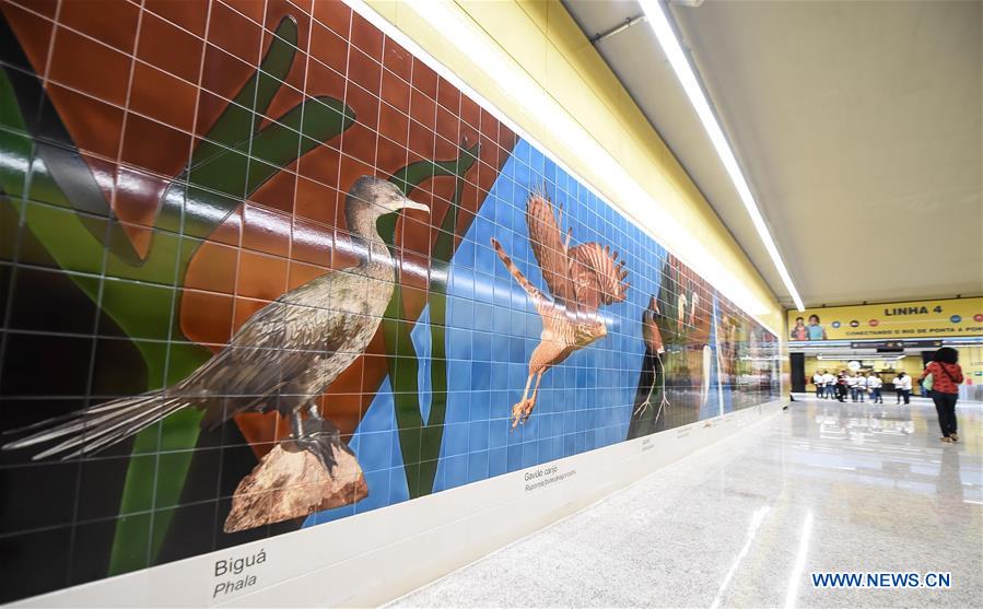 Rio's key Olympic transport metro line uses Changchun-made trains